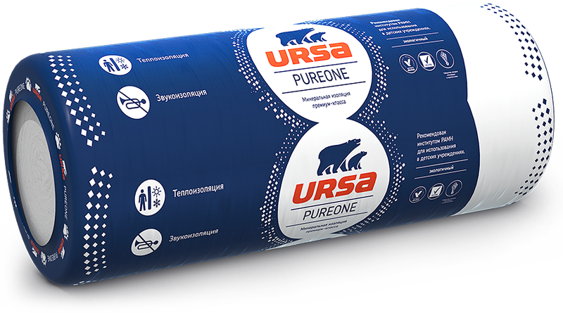 Утеплитель Ursa Pureone 37 RN 50х1200х10000