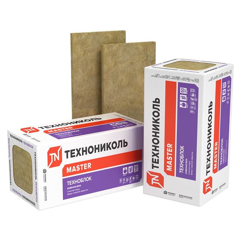 Утеплитель Технониколь Техноблок Проф 170х600х1200